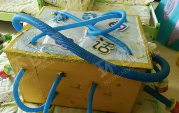 幼儿园科学区神奇的管子图片