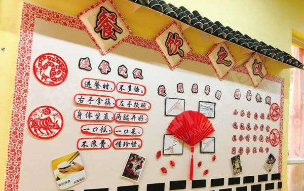 幼儿园各类传统文化中国风主题墙图片