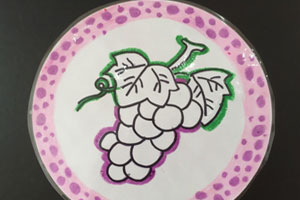 幼儿园水果与线描墙面布置图片9张