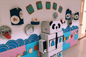 幼儿园环创环保走廊图片5张