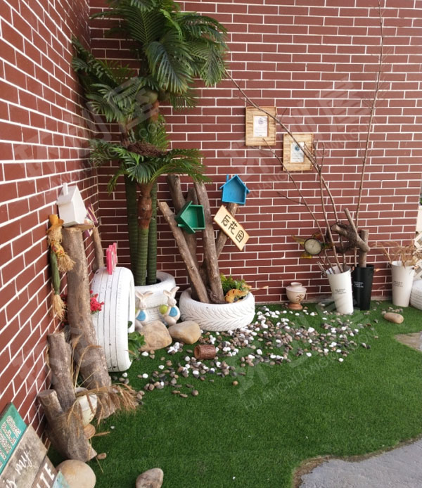 幼儿园户外院子各种装饰图片
