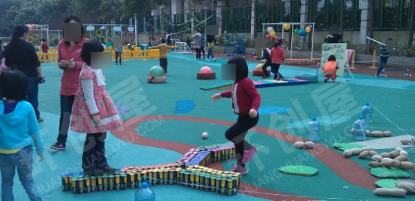 幼儿园自制户外运动道具图片