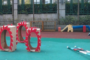 幼儿园自制户外运动道具图片3张