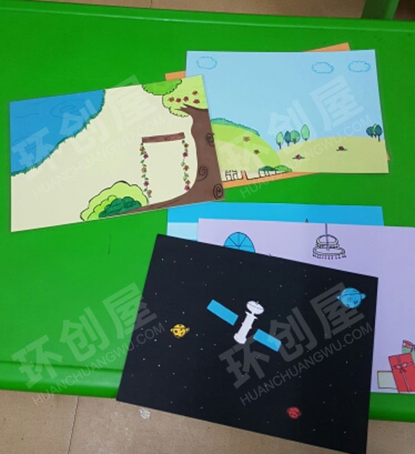 幼儿园图书区情景卡图片