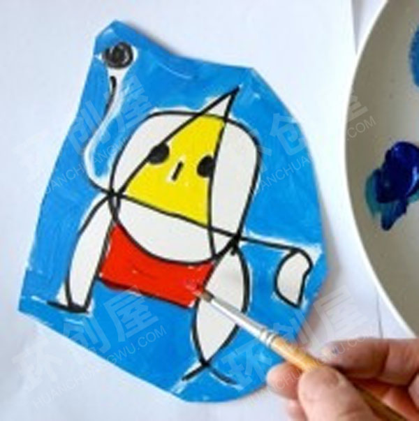 幼儿园美工区立体艺术创作图片