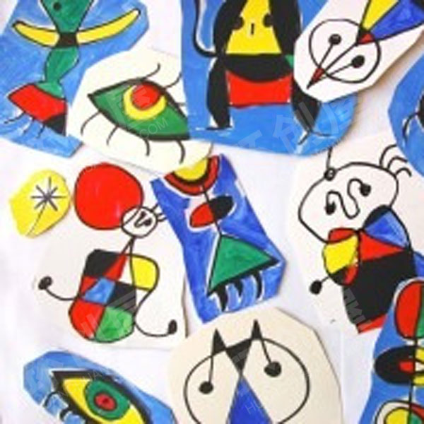 幼儿园美工区立体艺术创作图片