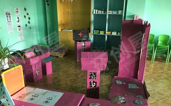 幼儿园角色游戏小医院图片