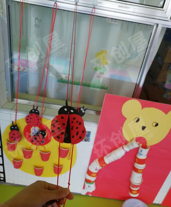 幼儿园益智区自制各种超级好玩的教玩具图片