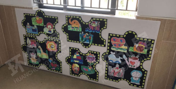 幼儿园楼梯间装饰画作品展示图片