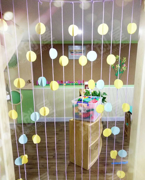 幼儿园小清新门帘吊饰图片