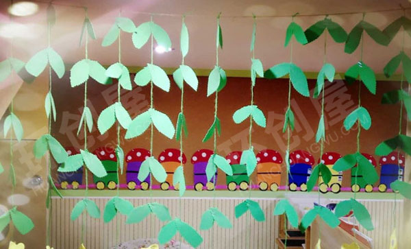 幼儿园小清新门帘吊饰图片