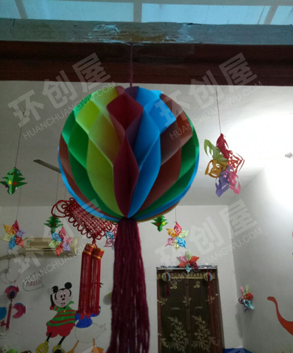 幼儿园简单又好看的挂饰图片