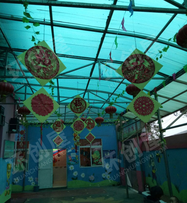 幼儿园简单又好看的挂饰图片