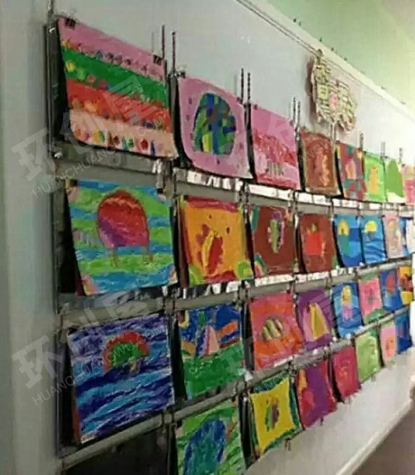 幼儿园创意美术画墙面挂饰作品展示图片