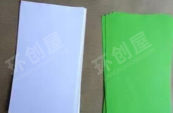 幼儿园美工区手工折纸荷花图片