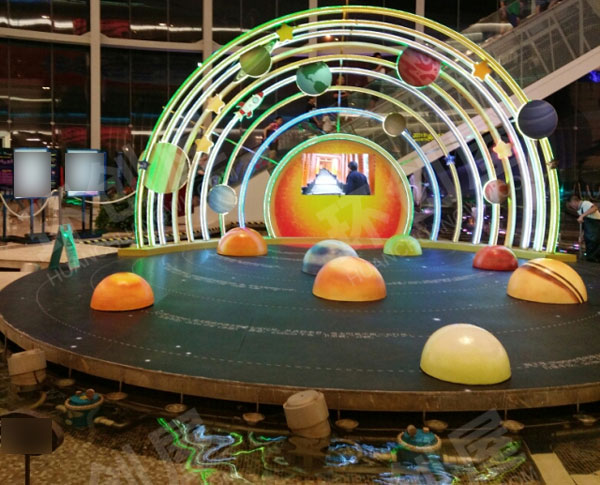 幼儿园科学区认识星球图片