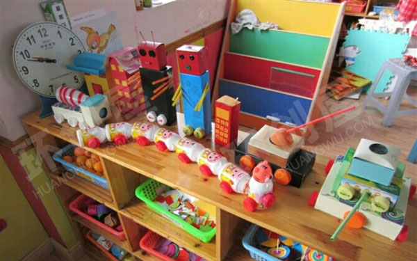 幼儿园科探区各种科学实验玩教具图片