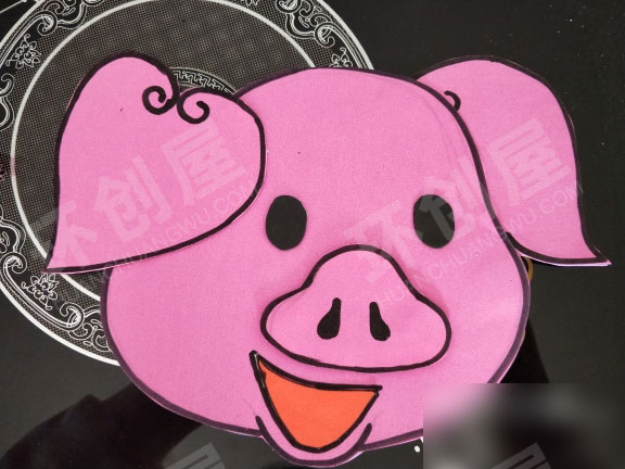 幼儿园表演区自制动物面具图片