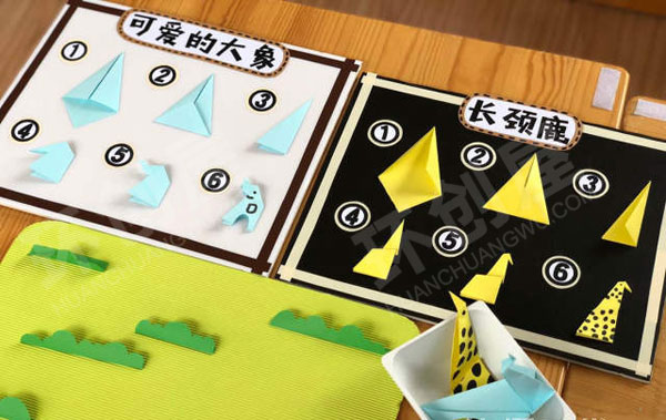 幼儿园益智区教玩具在动物园里图片