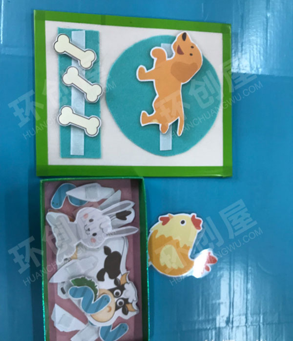 幼儿园益智区废物利用分类小能手图片