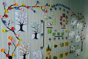 幼儿园你好大树主题墙图片5张