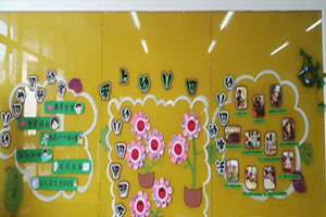 幼儿园爱上幼儿园主题墙图片5张