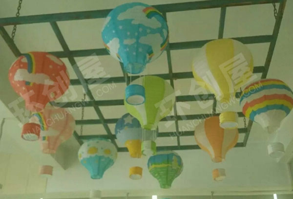 幼儿园各种各样创意吊饰作品展示图片