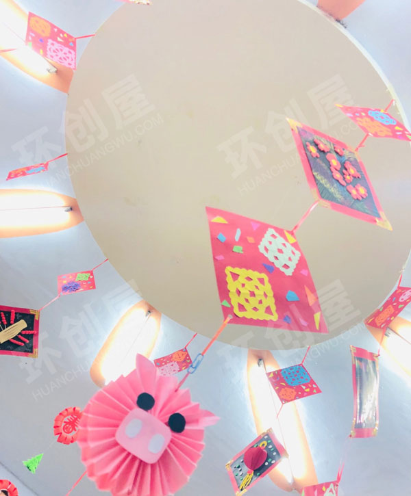 幼儿园超喜庆新年联欢会吊饰图片