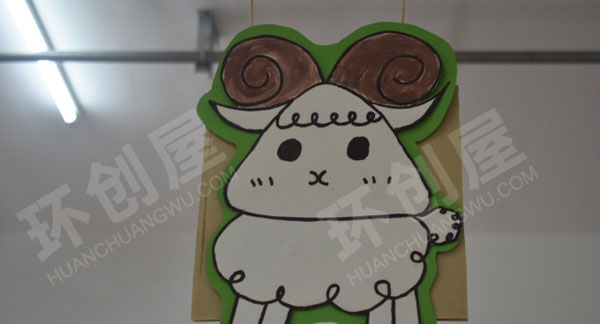 幼儿园十二生肖班级挂饰图片