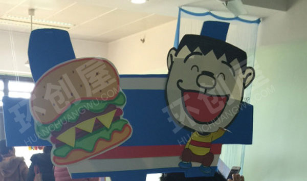 幼儿园角色游戏吊挂饰图片