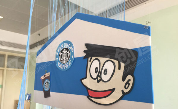 幼儿园角色游戏吊挂饰图片