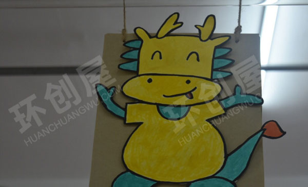 幼儿园十二生肖班级挂饰图片