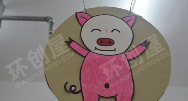 幼儿园十二生肖班级挂饰图片
