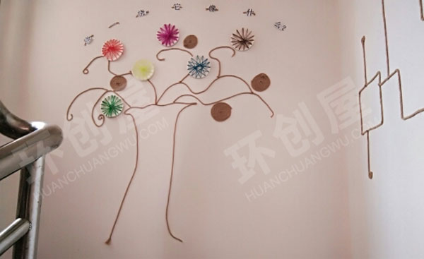 幼儿园走廊楼梯墙面设置图片