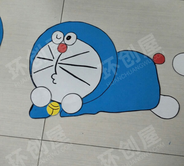 幼儿园多啦A梦蓝胖子快乐家园图片