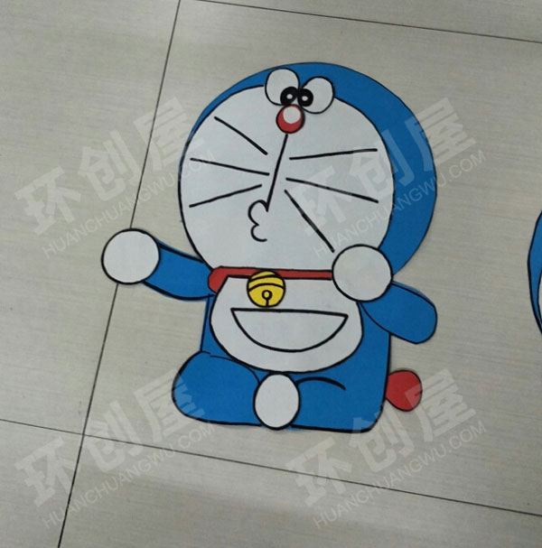 幼儿园多啦A梦蓝胖子快乐家园图片
