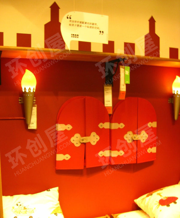 幼儿园阅读区超柔和温馨布置图片
