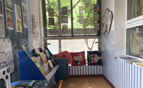 幼儿园阅读区各种各样读书角布置图片