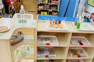 幼儿园科学区科学展示架图片6张