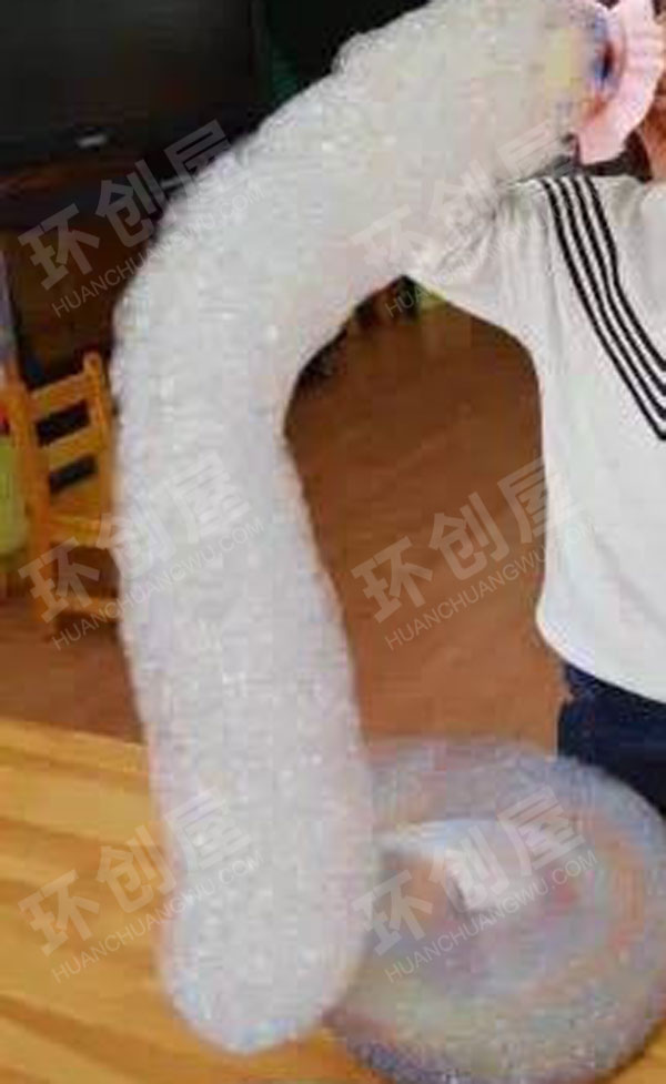 幼儿园科学区自制泡泡龙图片