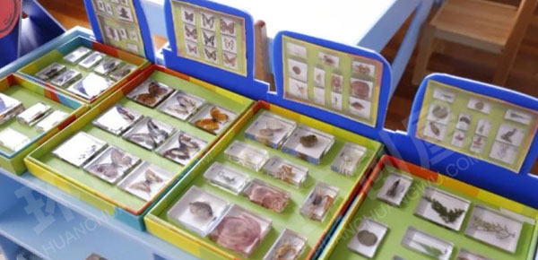 幼儿园科学区专业活动室各种科学玩教具展示图片