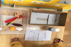幼儿园科学区沉浮实验图片