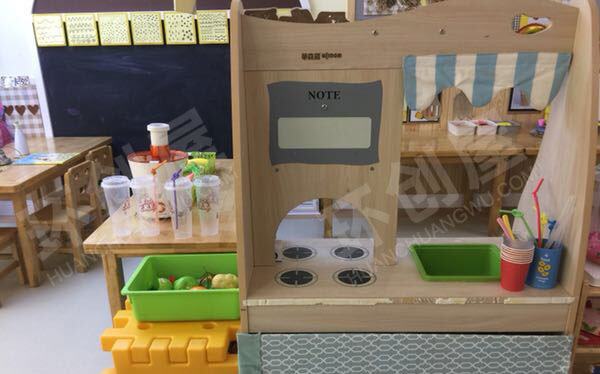 幼儿园角色游戏焙焙熊甜品店图片
