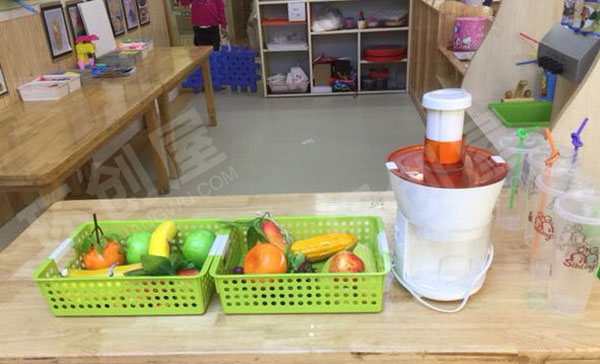 幼儿园角色游戏焙焙熊甜品店图片