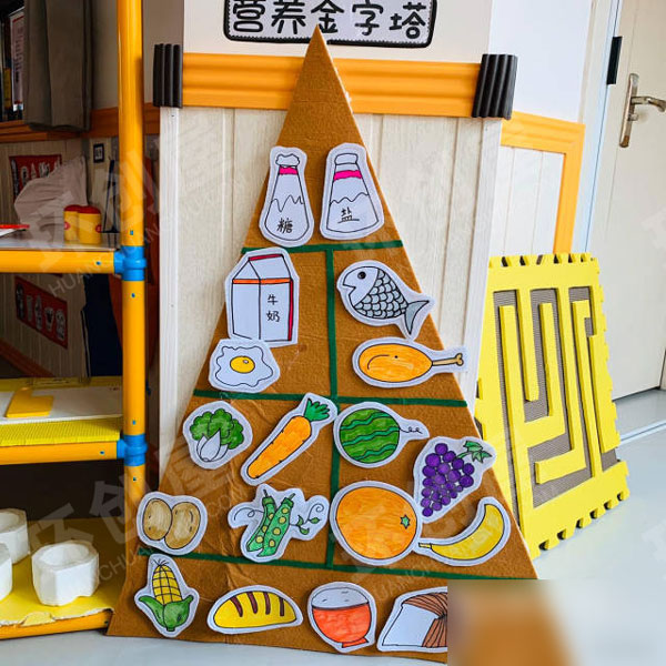 幼儿园角色游戏美食坊小餐厅图片