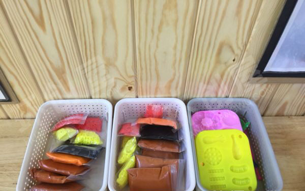 幼儿园角色游戏焙焙熊甜品店图片