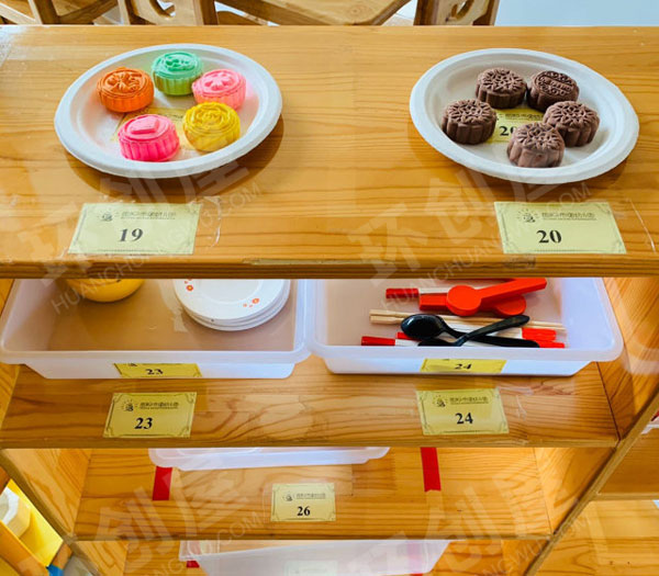 幼儿园角色游戏美食坊小餐厅图片