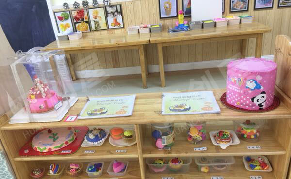 幼儿园角色游戏焙焙熊甜品店图片