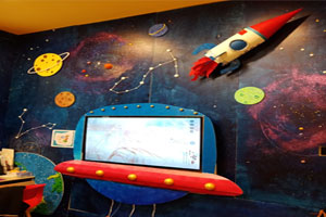 幼儿园星空环境主题墙图片4张