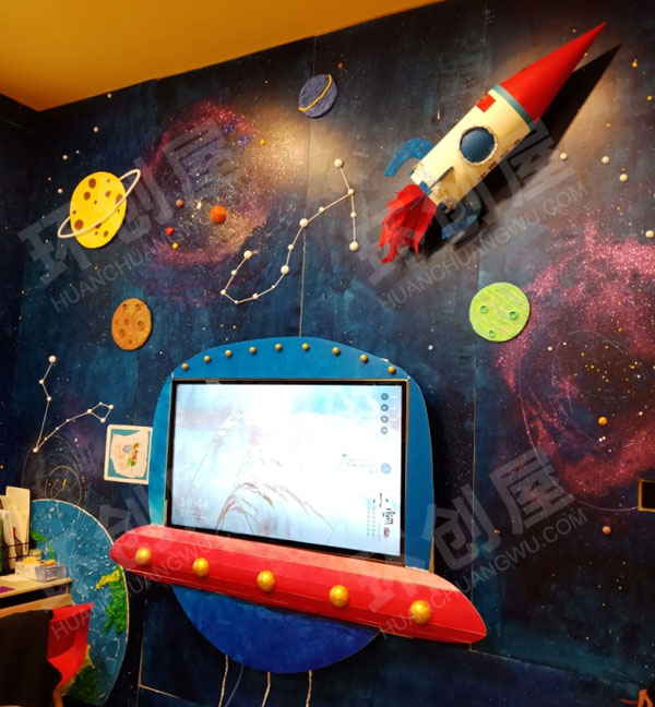 幼儿园星空环境主题墙图片